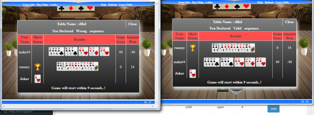 how to develop real time rummy game